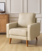 Amanda Genuine Leather Armchair