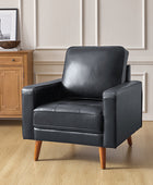 Amanda Genuine Leather Armchair