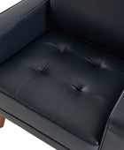 Amanda Genuine Leather Armchair