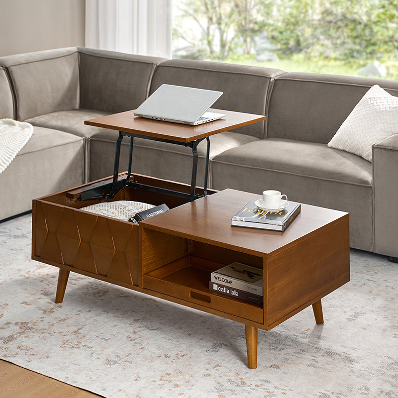 Ria Flared Legs Coffee Table with Lift Top