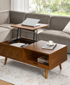 Ria Flared Legs Coffee Table with Lift Top