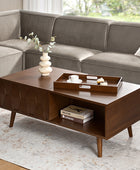 Ria Flared Legs Coffee Table with Lift Top