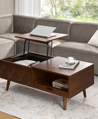 Ria Flared Legs Coffee Table with Lift Top