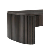 Filipo Modern Fluted Coffee Table with Drawers