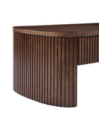 Filipo Modern Fluted Coffee Table with Drawers