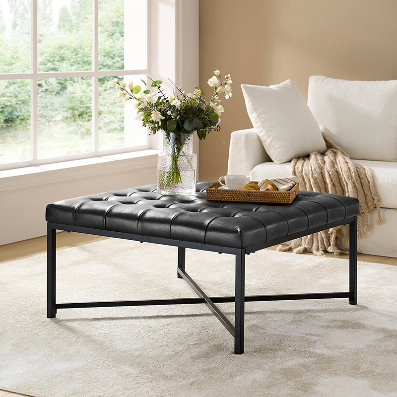 Francisca Industrial and Modern-Style Versatile Waterproof Coffee Table