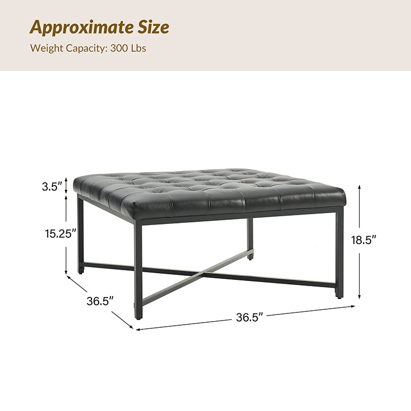 Francisca Industrial and Modern-Style Versatile Waterproof Coffee Table