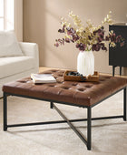 Francisca Industrial and Modern-Style Versatile Waterproof Coffee Table