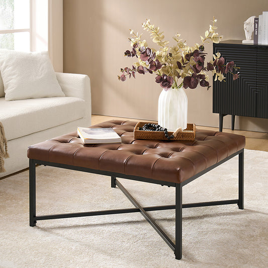 Francisca Industrial and Modern-Style Versatile Waterproof Coffee Table