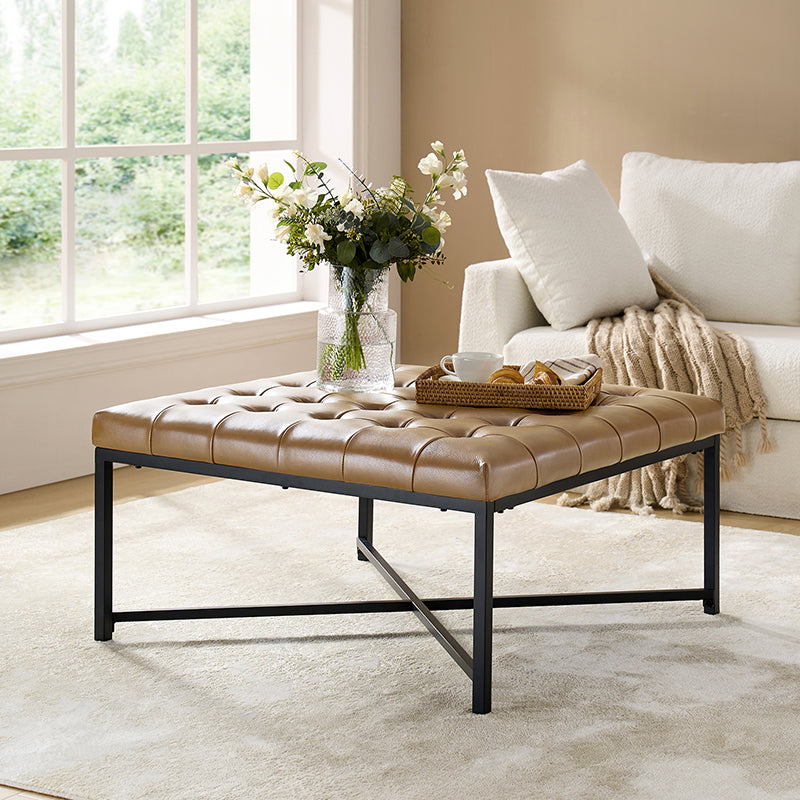 Francisca Industrial and Modern-Style Versatile Waterproof Coffee Table