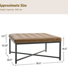 Francisca Industrial and Modern-Style Versatile Waterproof Coffee Table