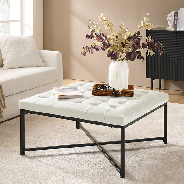 Francisca Industrial and Modern-Style Versatile Waterproof Coffee Table