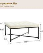 Francisca Industrial and Modern-Style Versatile Waterproof Coffee Table