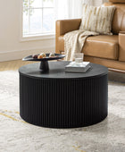 Julius Round Storage Coffee Table