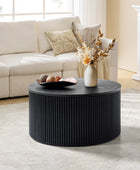 Julius Round Storage Coffee Table