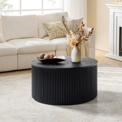 Julius Round Storage Coffee Table