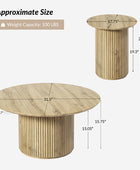 Matt Nesting Coffee Table Sets(Optional Type)