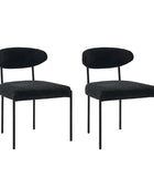 Konstantin Boucle Modern Dining Chair