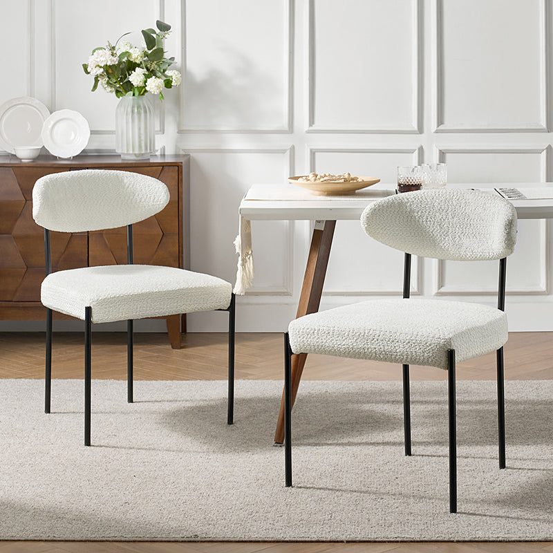 Konstantin Boucle Modern Dining Chair