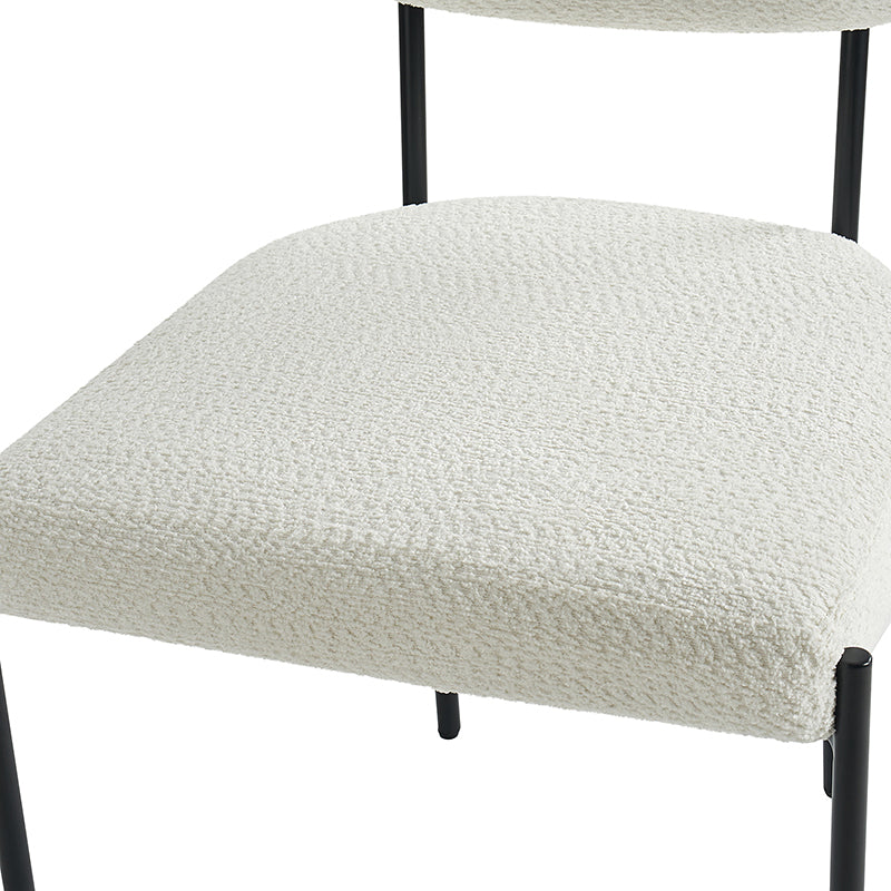 Konstantin Boucle Modern Dining Chair