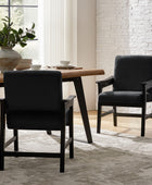 Leo Modern Convertible Chair - Transforms Seamlessly Between Counter Stool and Dining Chair