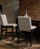 Leo Modern Convertible Chair - Transforms Seamlessly Between Counter Stool and Dining Chair