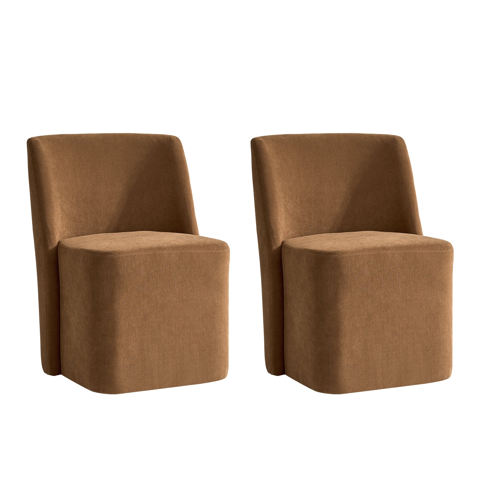 Yale Modern Curved Backrest Versatile Movable Dining Chair(Optional Types)