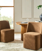 Yale Modern Curved Backrest Versatile Movable Dining Chair(Optional Types)