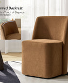 Yale Modern Curved Backrest Versatile Movable Dining Chair(Optional Types)