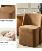 Yale Modern Curved Backrest Versatile Movable Dining Chair(Optional Types)