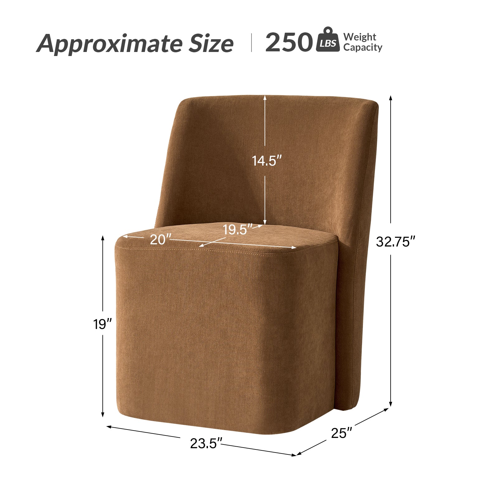 Yale Modern Curved Backrest Versatile Movable Dining Chair(Optional Types)