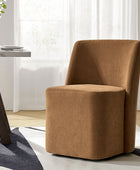 Yale Modern Curved Backrest Versatile Movable Dining Chair(Optional Types)