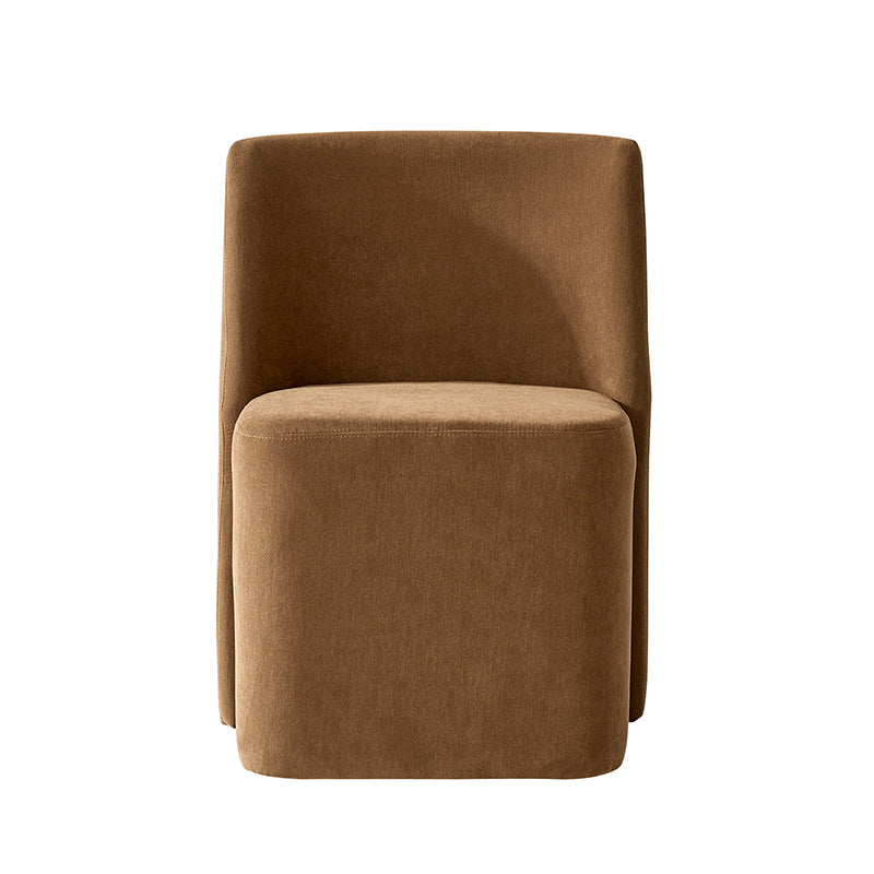 Yale Modern Curved Backrest Versatile Movable Dining Chair(Optional Types)