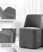 Yale Modern Curved Backrest Versatile Movable Dining Chair(Optional Types)