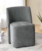 Yale Modern Curved Backrest Versatile Movable Dining Chair