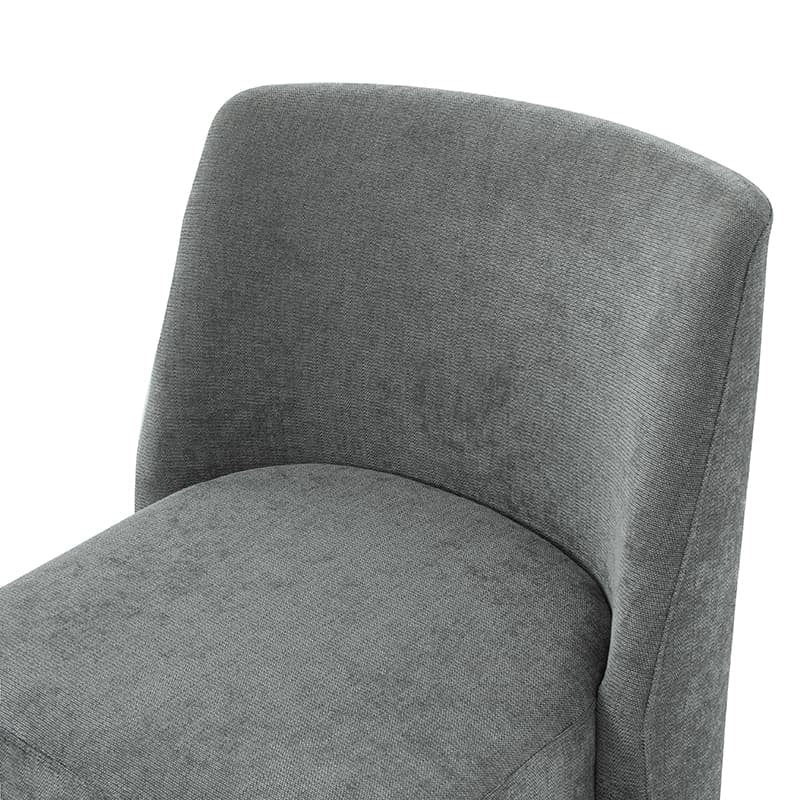 Yale Modern Curved Backrest Versatile Movable Dining Chair