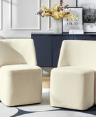 Yale Modern Curved Backrest Versatile Movable Dining Chair(Optional Types)