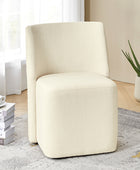 Yale Modern Curved Backrest Versatile Movable Dining Chair