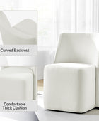 Yale Modern Curved Backrest Versatile Movable Dining Chair(Optional Types)