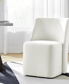 Yale Modern Curved Backrest Versatile Movable Dining Chair(Optional Types)