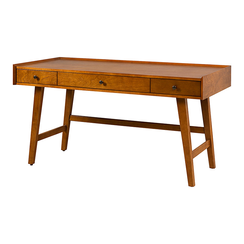 Charlotte Midcentury Modern 60" Computer Desk with Cable Management