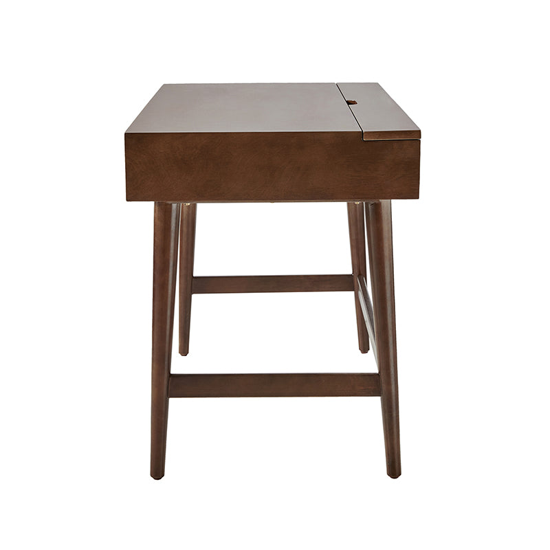 Trevor Mid-Century Modern Computer Office Desk With USB