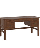 Raquel Transitional Office Desk with Concealed Cable Hole