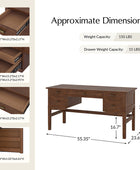 Raquel Transitional Office Desk with Concealed Cable Hole