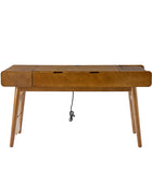 Reg  Mid-century Desk with Two Power Outlets