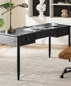 Isaac Transitional 60''W Office Desk With 3 Drawers