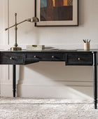 Isaac Transitional 60''W Office Desk With 3 Drawers