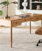 Isaac Transitional 60''W Office Desk With 3 Drawers