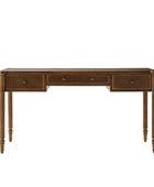 Isaac Transitional 60''W Office Desk With 3 Drawers