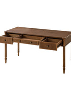 Isaac Transitional 60''W Office Desk With 3 Drawers